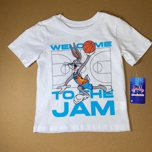 Space Jam Bugs Bunny Basketball Tee Shirt